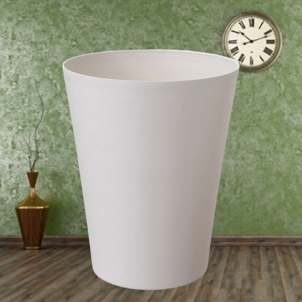 Round Trash Can Bathroom Garbage Bedroom Waste Basket Wastebasket Household Cans for Dustbin Decorative
Round Trash Can Bathroom Garbage Bedroom Waste Basket Wastebasket Household Cans for Dustbin Decorative