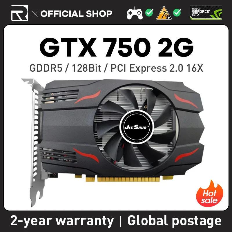 JIESHUO NVIDIA GT 750 2G видеокарта DDR5 PCI EXPRESS 28nm GPU 128Bit Gt750 2 Гб офисный Бестселлер дисплей 750gt
JIESHUO NVIDIA GT 750 2G видеокарта DDR5 PCI EXPRESS 28nm GPU 128Bit Gt750 2 Гб офисный Бестселлер дисплей 750gt