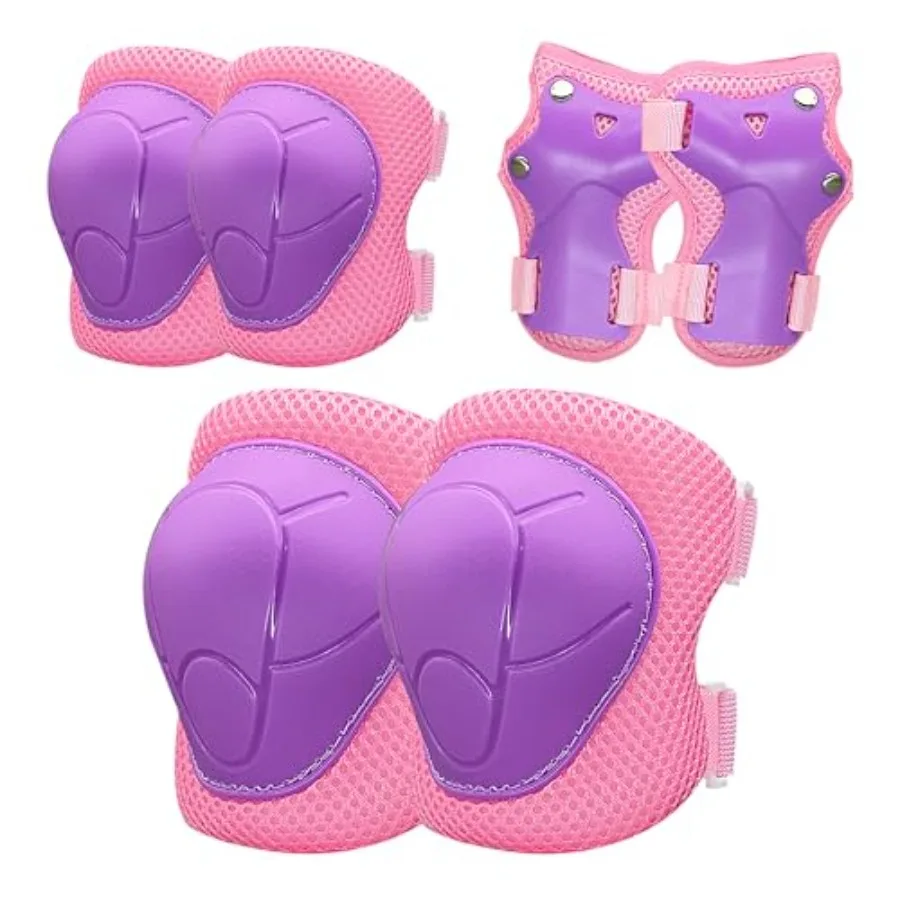 Knee Pads for Knee Pads and Elbow Pads Set Toddler 3-10 Years Protective Gear Set for Girls Boys with Wrist Guards for Skating
Knee Pads for Knee Pads and Elbow Pads Set Toddler 3-10 Years Protective Gear Set for Girls Boys with Wrist Guards for Skating