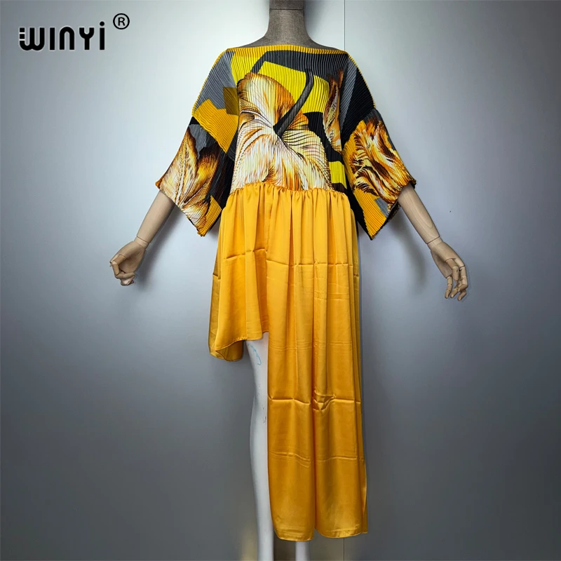 WINYI Maxi Kaftan Dress Elastic Beach Cover up Holiday Luxury Party Evening Gown Dubai Style Pleated Abaya
WINYI Maxi Kaftan Dress Elastic Beach Cover up Holiday Luxury Party Evening Gown Dubai Style Pleated Abaya
