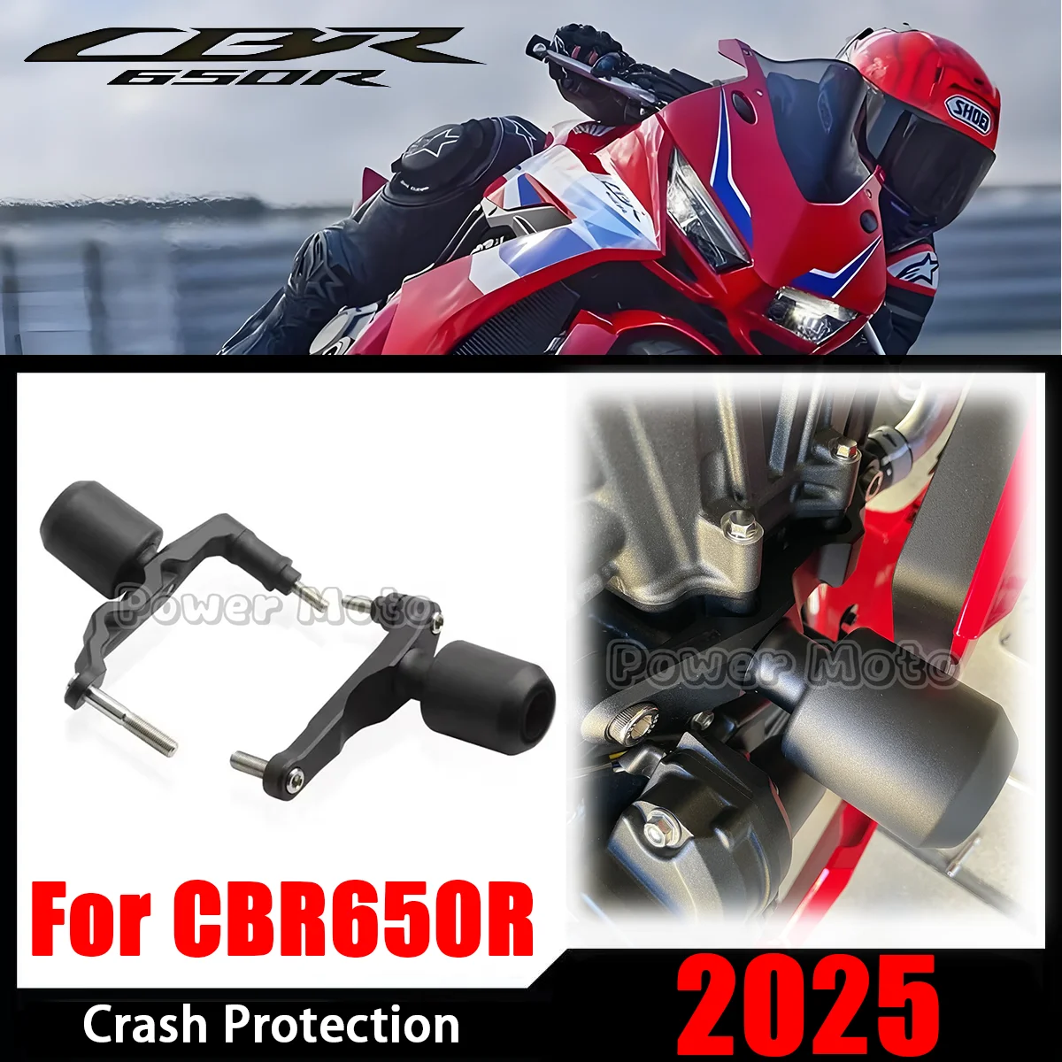 CBR650R 2025 For Honda CBR650R E-Clutch 2025 Motorcycle Falling Protection Frame Slider Fairing Guard Crash Pad Protector
CBR650R 2025 For Honda CBR650R E-Clutch 2025 Motorcycle Falling Protection Frame Slider Fairing Guard Crash Pad Protector