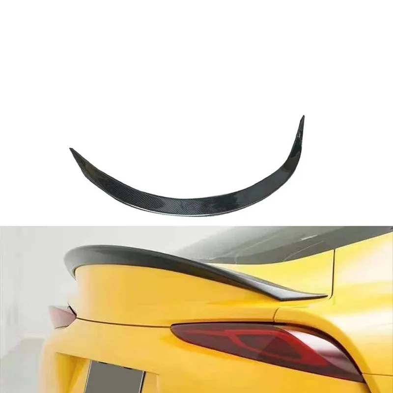Real Carbon Fiber Rear Trunk Spoiler Wing Sup A90 A91 MK5 2019 - 2023
Real Carbon Fiber Rear Trunk Spoiler Wing Sup A90 A91 MK5 2019 - 2023