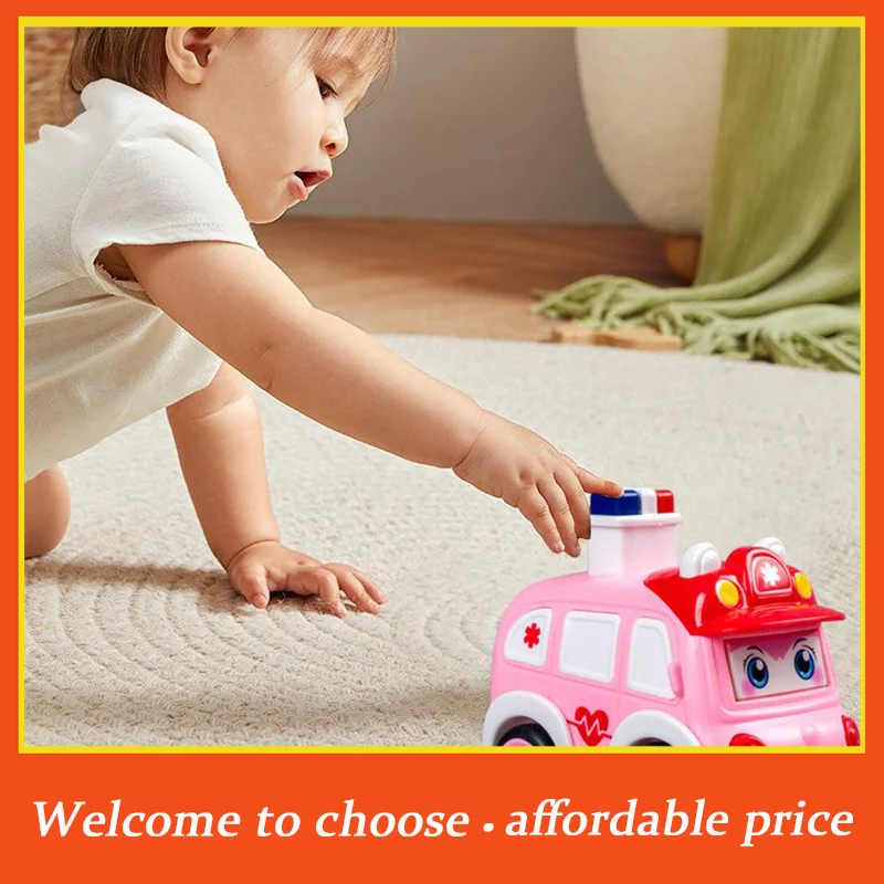 TH Toddler Press And Go Vehicle Cartoon Baby Mini Ambulance Police Car Fire Truck Excavator Model Gift For Kids Toys
TH Toddler Press And Go Vehicle Cartoon Baby Mini Ambulance Police Car Fire Truck Excavator Model Gift For Kids Toys