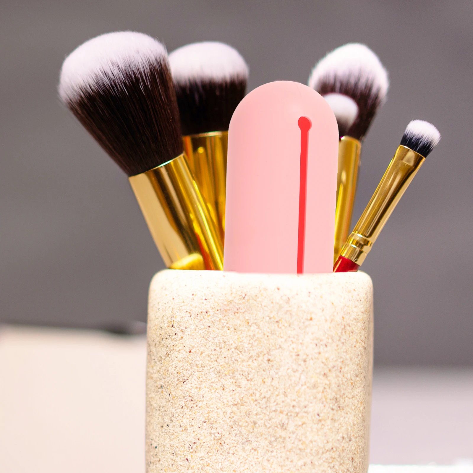 Silicone Makeup ganizer Case Silicone Makeup Brush Holder Pink Travel Storage Bag Large Capacity Tools Holder Box
Silicone Makeup ganizer Case Silicone Makeup Brush Holder Pink Travel Storage Bag Large Capacity Tools Holder Box
