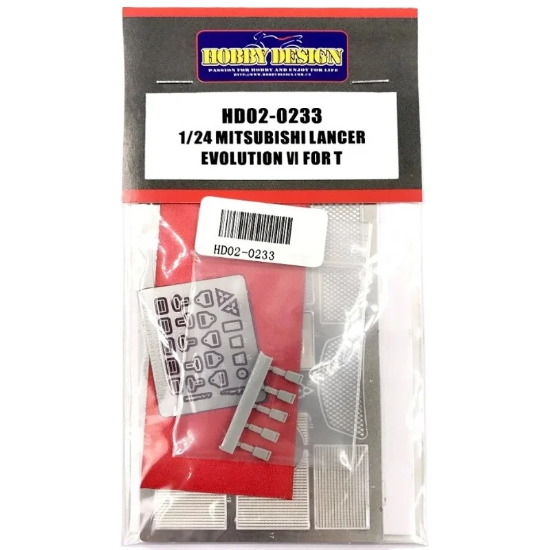 Hobby Design Car Model Hobby DIY Parts for Tamiya 24213 HD02-0233 1/24 Lancer Evolution VI Etching Sheet PE Resin Accessories
Hobby Design Car Model Hobby DIY Parts for Tamiya 24213 HD02-0233 1/24 Lancer Evolution VI Etching Sheet PE Resin Accessories