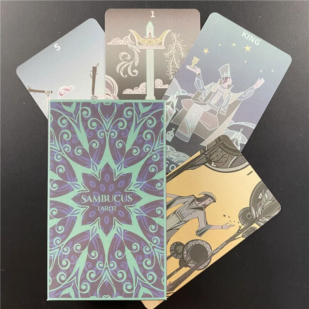 Sambucus Tarot An Elegant Geometric 78-Card Deck - Modern Art Deco Style Tarot Cards 10.3*6cm
Sambucus Tarot An Elegant Geometric 78-Card Deck - Modern Art Deco Style Tarot Cards 10.3*6cm