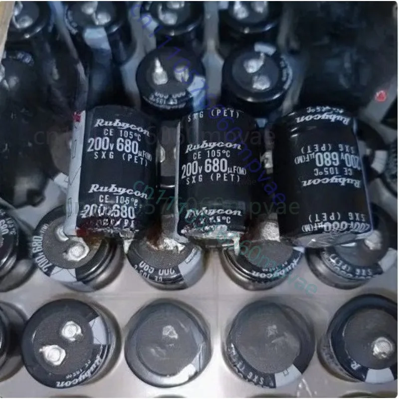 4pcs Japanese original RUBYCON electrolytic capacitor 200V 680UF 25 * 35 SXG 105 degrees
4pcs Japanese original RUBYCON electrolytic capacitor 200V 680UF 25 * 35 SXG 105 degrees