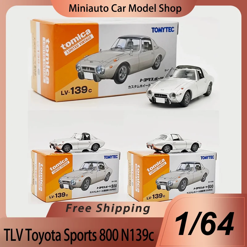 New In Stock Tomytec Tlv 1:64 Toyota Sports 800 N139c Alloy Miniature Diecast Model Toyota Vintage Car Toys Kid Ornament Gift
New In Stock Tomytec Tlv 1:64 Toyota Sports 800 N139c Alloy Miniature Diecast Model Toyota Vintage Car Toys Kid Ornament Gift