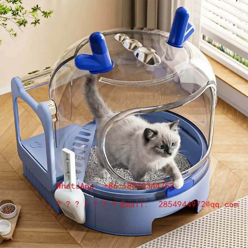 Oversized Thickened Anti-splash Cat Litter Box Deodorant Fully Enclosed Drawer Cat Toilet Extra Large Spot Quick Delivery
Oversized Thickened Anti-splash Cat Litter Box Deodorant Fully Enclosed Drawer Cat Toilet Extra Large Spot Quick Delivery