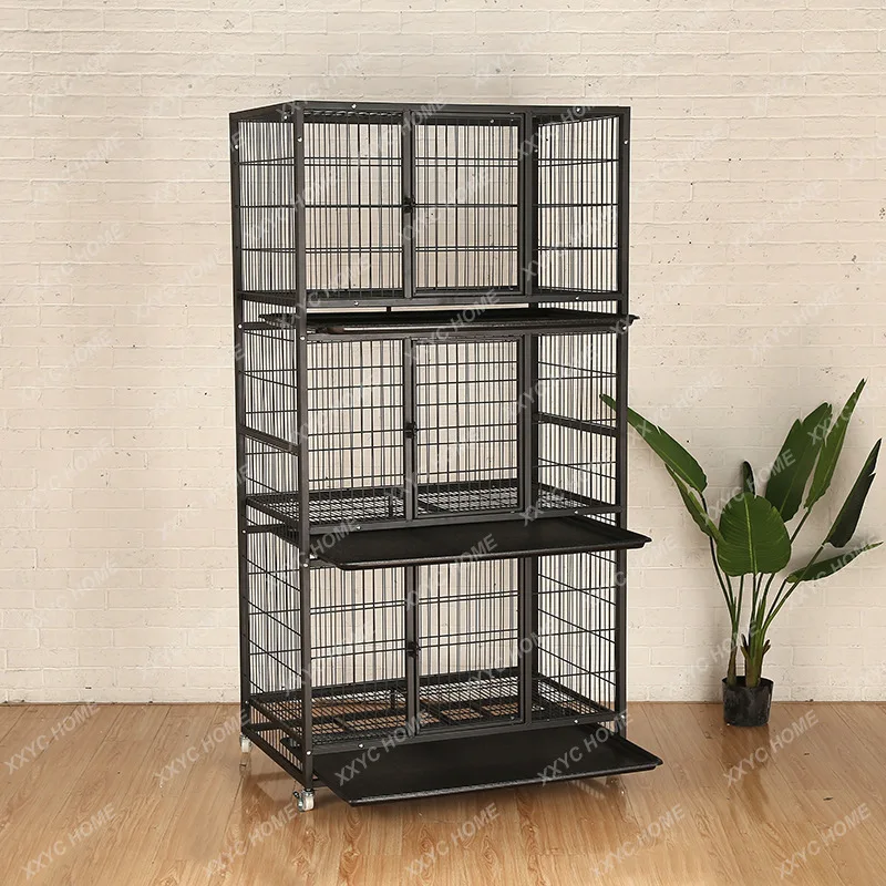 L Multifunctional Multi-layer Isolation Dog Cage Movable Pulley Indoor Pet Cage
L Multifunctional Multi-layer Isolation Dog Cage Movable Pulley Indoor Pet Cage