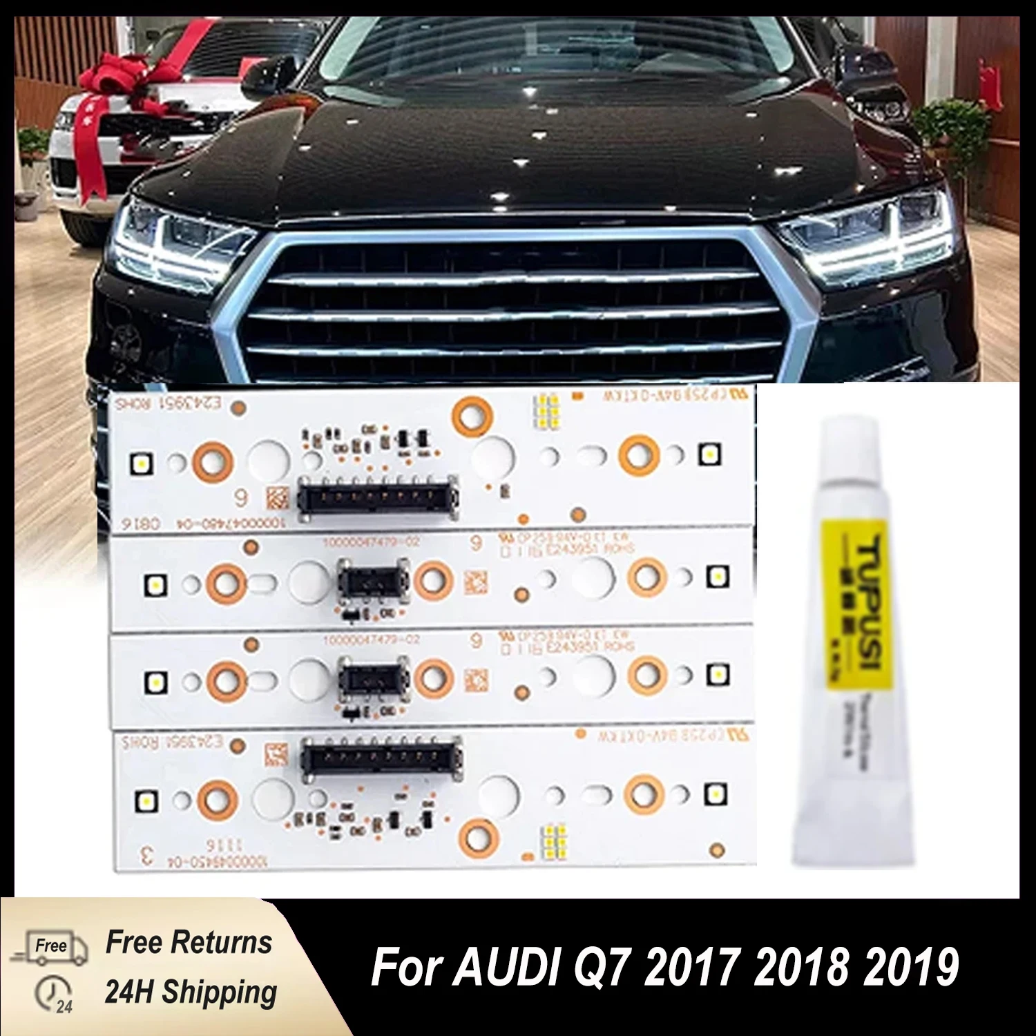 Для AUDI Q7 2017 2018 2019 светодиодные фары DRL, ремонт дневных ходовых огней, белые ангельские глазки, указатели поворота, автомобильный аксессуар
Для AUDI Q7 2017 2018 2019 светодиодные фары DRL, ремонт дневных ходовых огней, белые ангельские глазки, указатели поворота, автомобильный аксессуар