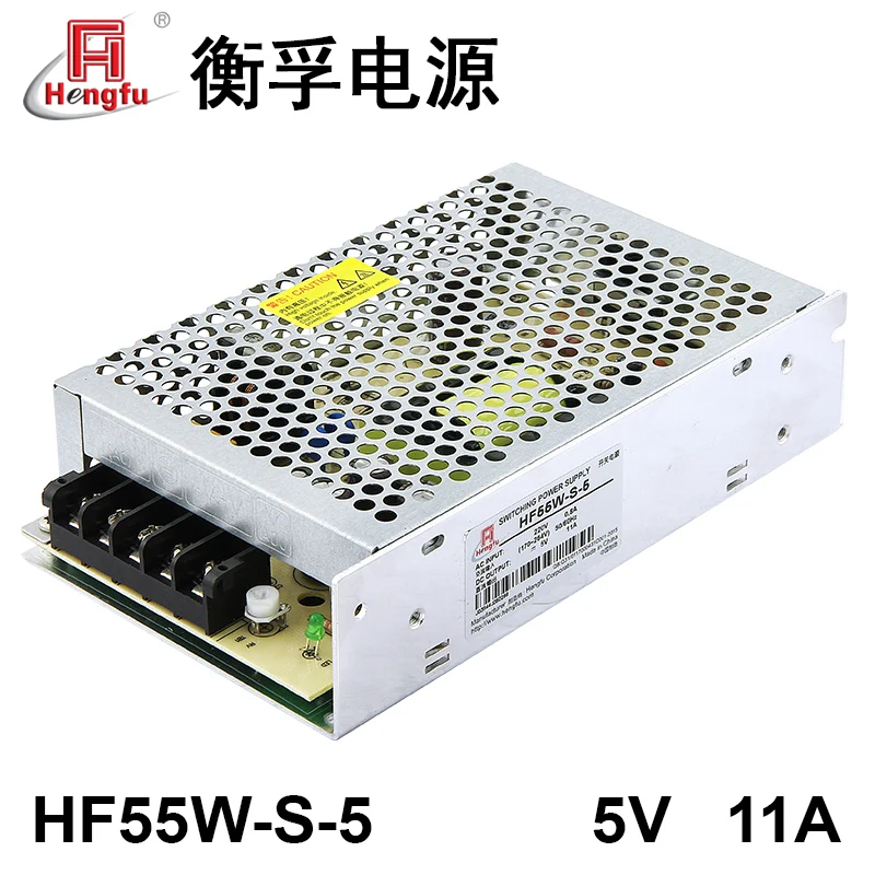 Hengfu HF55W-S-5 зарядное устройство переменного тока 220 В переменного тока 5 в 11 а одноканальный выходной импульсный источник питания
Hengfu HF55W-S-5 зарядное устройство переменного тока 220 В переменного тока 5 в 11 а одноканальный выходной импульсный источник питания