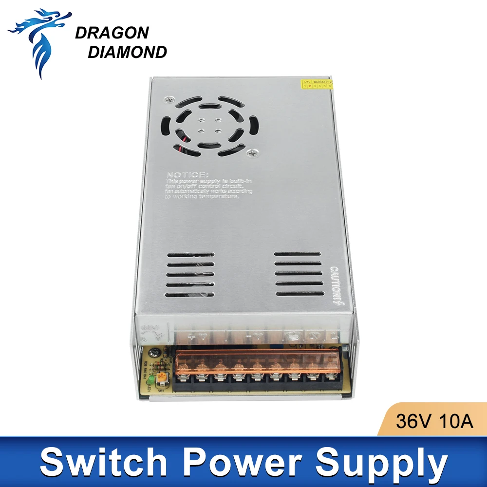 36V 10A Switch Power Supply Transformer For Controller System For Laser Engraver Cutting Machine
36V 10A Switch Power Supply Transformer For Controller System For Laser Engraver Cutting Machine