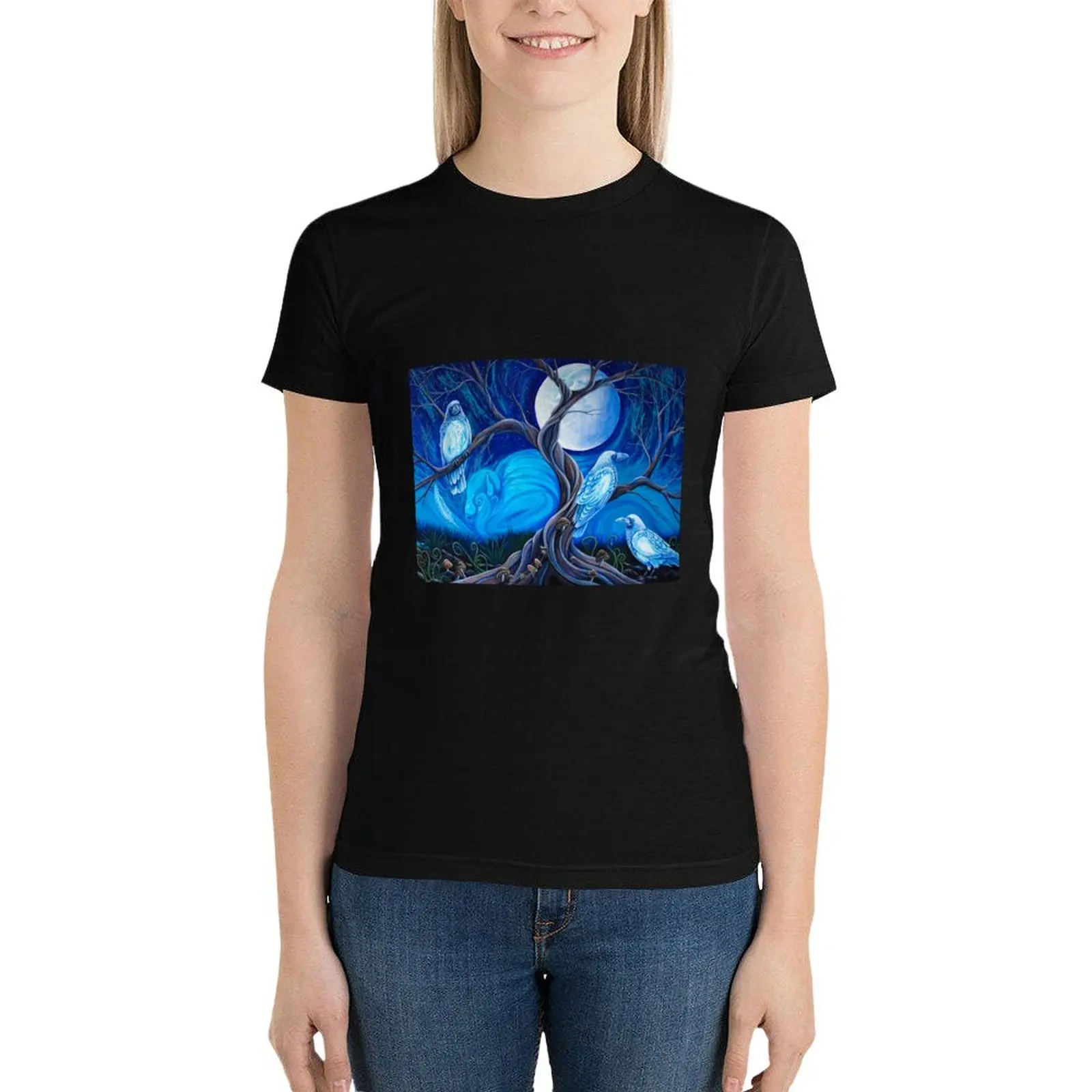 Return of the White Raven T-Shirt plus size tops vintage clothes Female clothing t shirts for Women loose fit
Return of the White Raven T-Shirt plus size tops vintage clothes Female clothing t shirts for Women loose fit