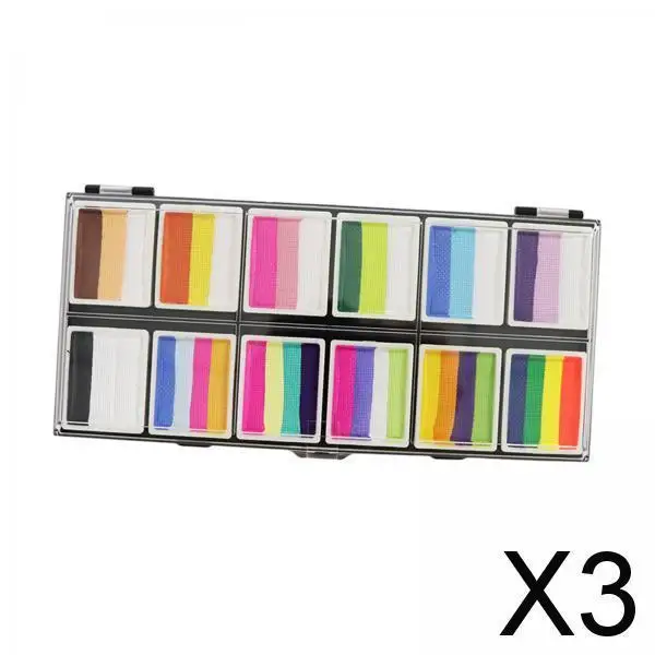Face and Body Paint Palette Kids Safe Washable Water Based 12 Colors Makeup for Festival Party Drawing
Face and Body Paint Palette Kids Safe Washable Water Based 12 Colors Makeup for Festival Party Drawing