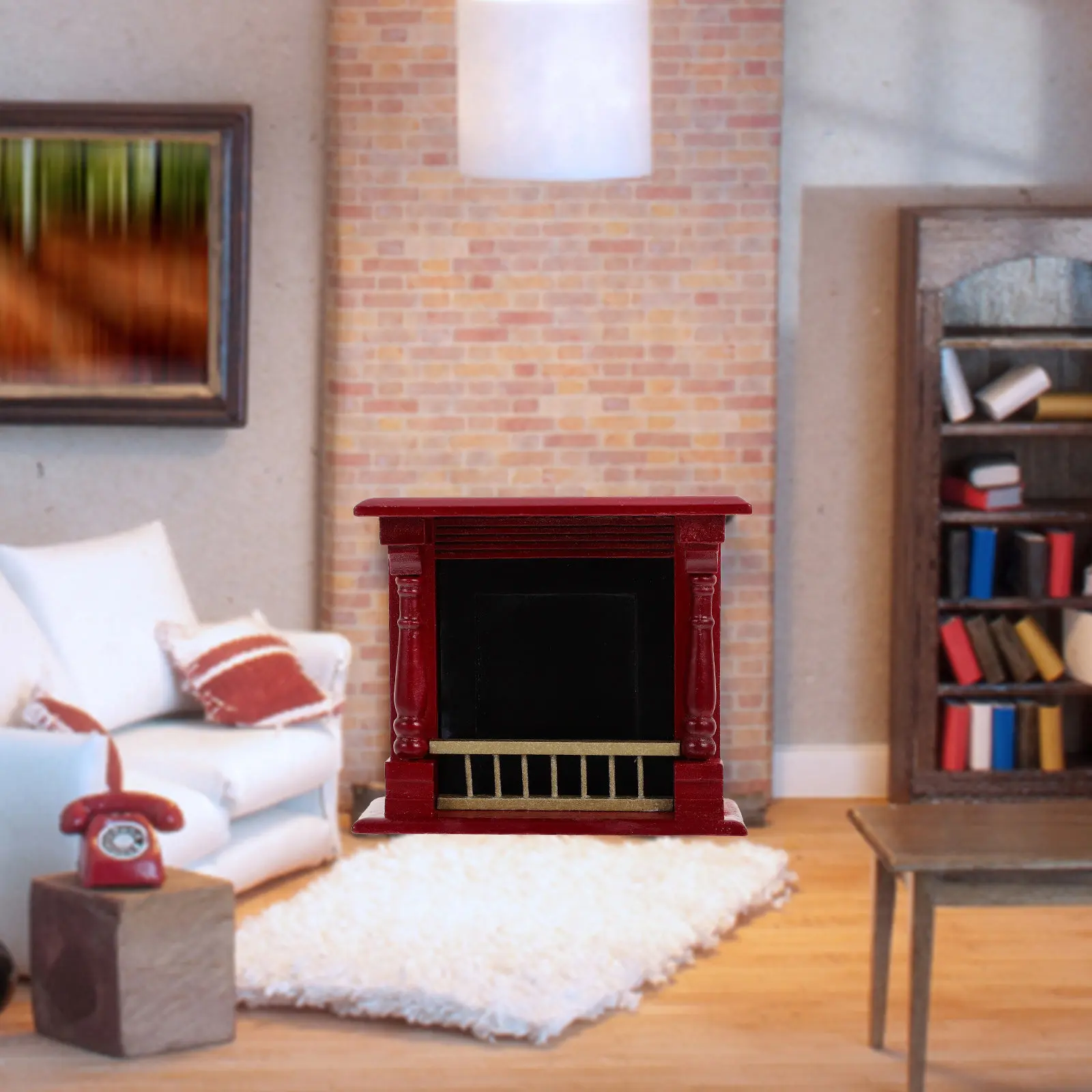 Mini House Wood Fireplace Miniature Furniture Small Decor Prop for Mini Room Warm Atmosphere Tiny House Accessories DIY Craft
Mini House Wood Fireplace Miniature Furniture Small Decor Prop for Mini Room Warm Atmosphere Tiny House Accessories DIY Craft