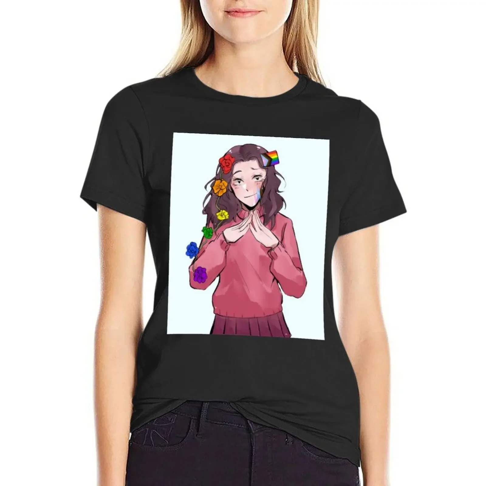 hannahxxrose T-Shirt anime clothes hippie clothes plus size tops summer clothes cropped t shirts for Women
hannahxxrose T-Shirt anime clothes hippie clothes plus size tops summer clothes cropped t shirts for Women