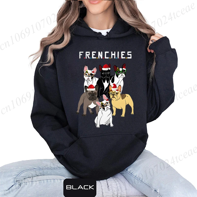 French Bulldog Designs Hoodies Sportwear Women Harajuku Streetwear Merry Christmas Fashion Sweatshirt Autumn Winter Tracksuits
French Bulldog Designs Hoodies Sportwear Women Harajuku Streetwear Merry Christmas Fashion Sweatshirt Autumn Winter Tracksuits