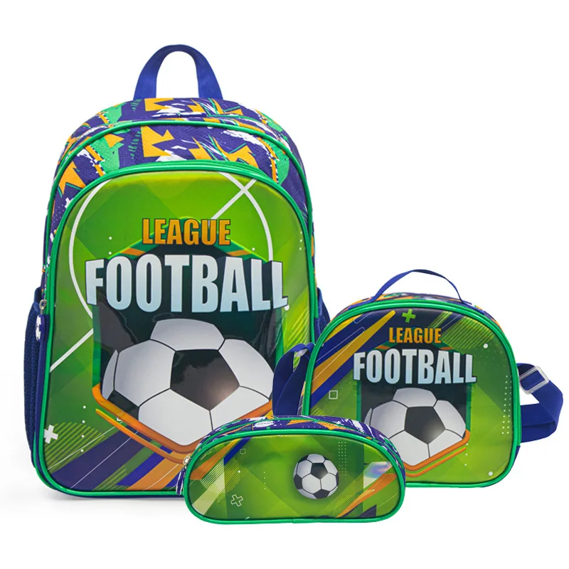 Children School Bags for Boys Cartoon Football Backpacks Primary School Grade 1-3 Students Book Bag with Pencil Case Mochilas
Children School Bags for Boys Cartoon Football Backpacks Primary School Grade 1-3 Students Book Bag with Pencil Case Mochilas