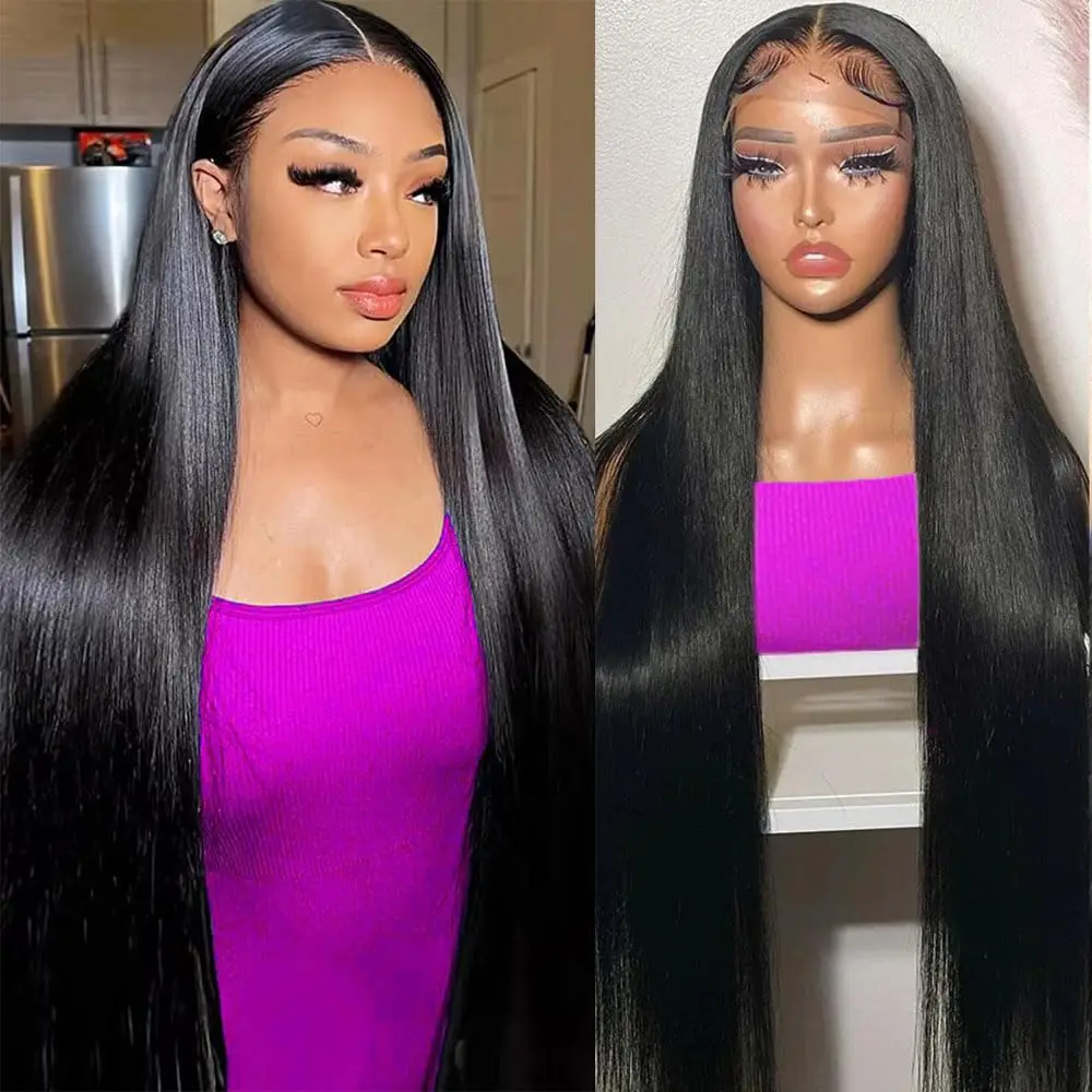 30 Inch 13x4 Lace Front Wigs Human Hair Straight HD Lace Front Wigs Human Hair Pre Plucked Straight Wigs Human Hair
30 Inch 13x4 Lace Front Wigs Human Hair Straight HD Lace Front Wigs Human Hair Pre Plucked Straight Wigs Human Hair