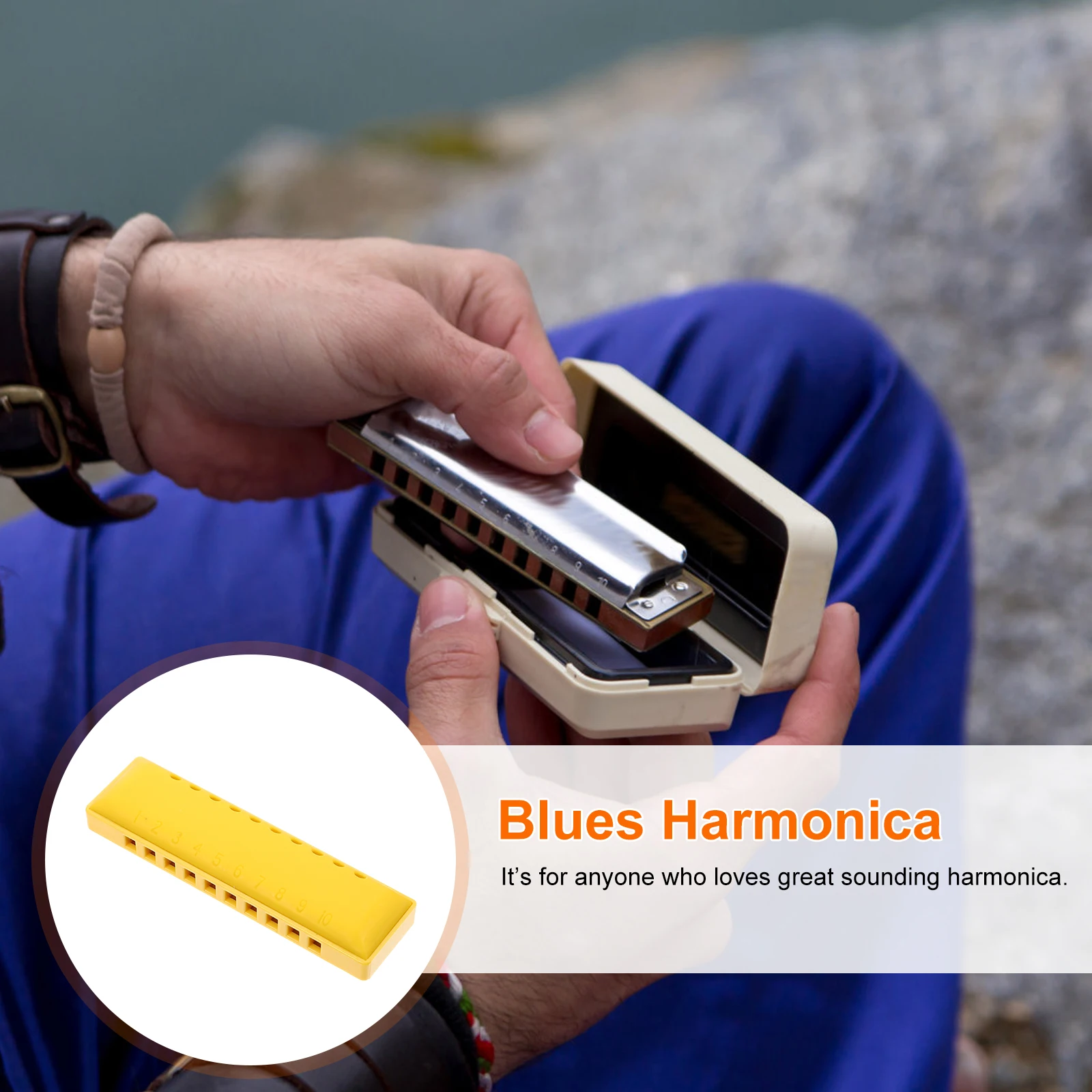 Kids Musical Instruments The Harmonica for Beginners Toddler Ten Holes Yellow Toys Student
Kids Musical Instruments The Harmonica for Beginners Toddler Ten Holes Yellow Toys Student