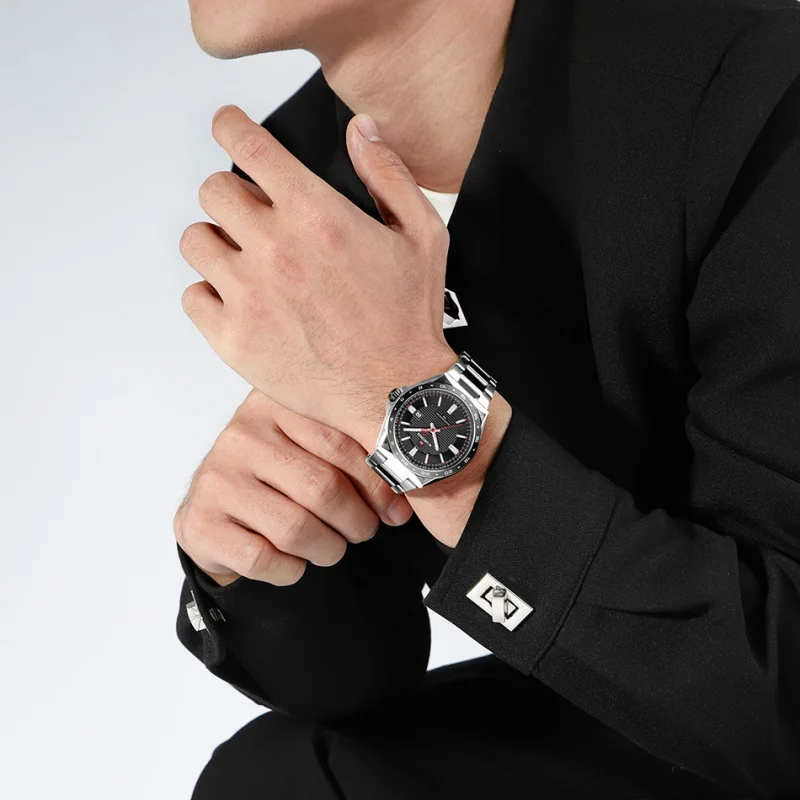 NF9266 NAVIFORCE Men's Quartz Watch Business Watch Date Display Stainless Steel Watchband 3ATM Waterproof Luminous Pointer Men
NF9266 NAVIFORCE Men's Quartz Watch Business Watch Date Display Stainless Steel Watchband 3ATM Waterproof Luminous Pointer Men