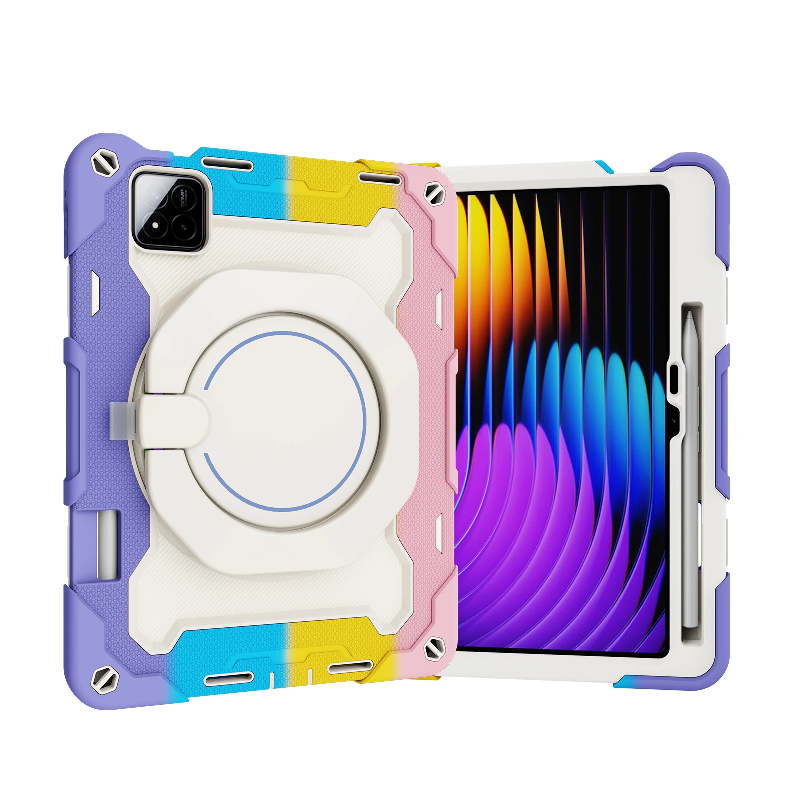 Вращающийся на 360 градусов чехол-подставка для Xiaomi Pad 7 Pro 2024 11,2-дюймовый сверхпрочный противоударный чехол с ручкой и ремешком Capa
Вращающийся на 360 градусов чехол-подставка для Xiaomi Pad 7 Pro 2024 11,2-дюймовый сверхпрочный противоударный чехол с ручкой и ремешком Capa