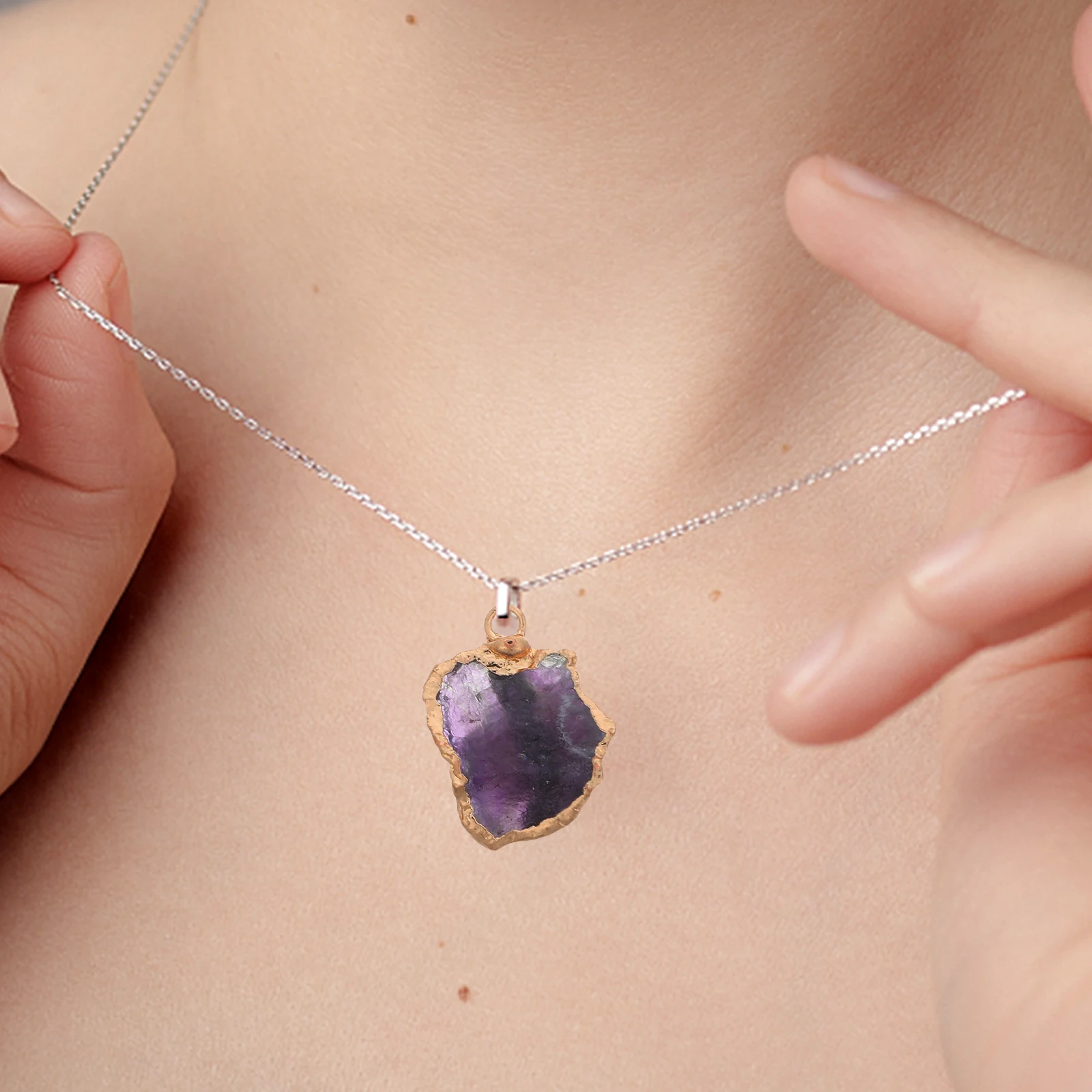 4 Pcs Crystal Pendant Pendants for Earrings Gemstone Charms Necklace Supplies Agate Crafting Irregular Zinc Alloy 
4 Pcs Crystal Pendant Pendants for Earrings Gemstone Charms Necklace Supplies Agate Crafting Irregular Zinc Alloy