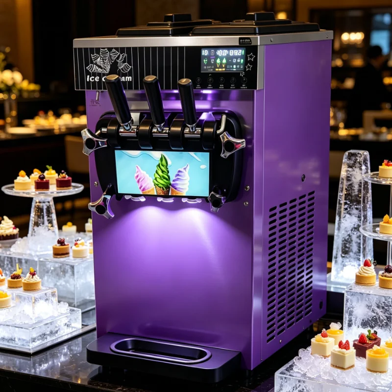 Customized Multifunction Frozen Yogurt Maker, Ice Cream Sorbet Machine Automatic, Homemade Soft Gelato with Keep Cool Quiet
Customized Multifunction Frozen Yogurt Maker, Ice Cream Sorbet Machine Automatic, Homemade Soft Gelato with Keep Cool Quiet