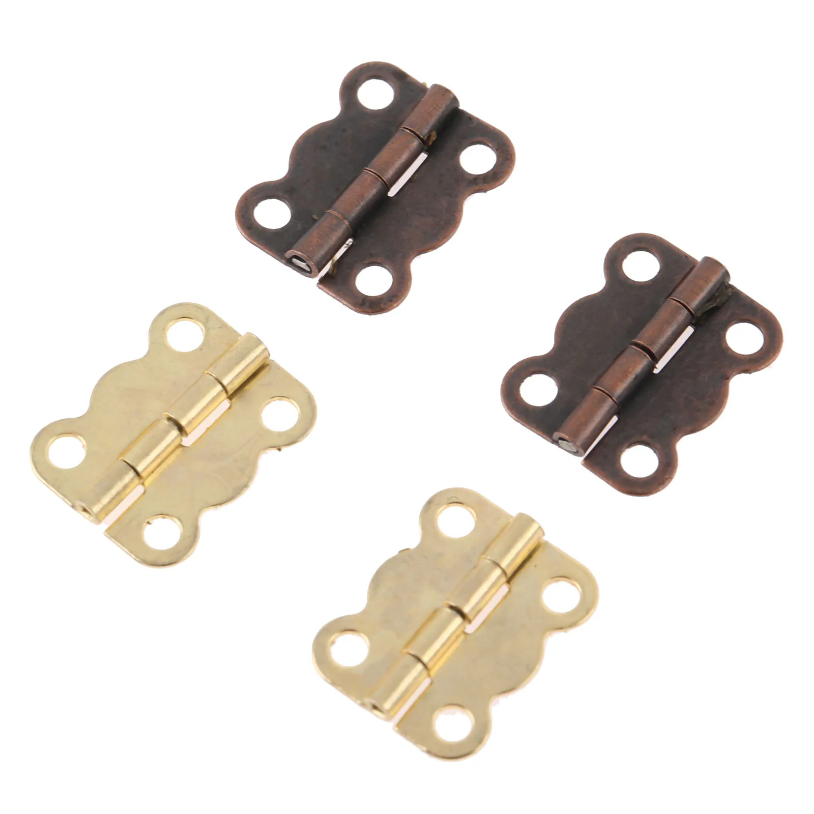 10pcs 16*13mm Mini Butterfly Door Cabinet Drawer Jewellery Box Hinge For Furniture Hardware
10pcs 16*13mm Mini Butterfly Door Cabinet Drawer Jewellery Box Hinge For Furniture Hardware