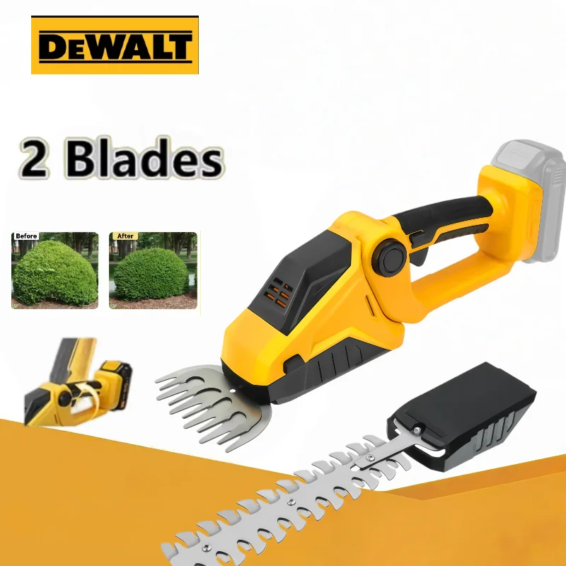 Dewalt for 20V Battery 2 IN 1 Cordless Hedge Trimmer Handheld Household Shrub Weeding Pruning Mower Garden Tools
Dewalt for 20V Battery 2 IN 1 Cordless Hedge Trimmer Handheld Household Shrub Weeding Pruning Mower Garden Tools