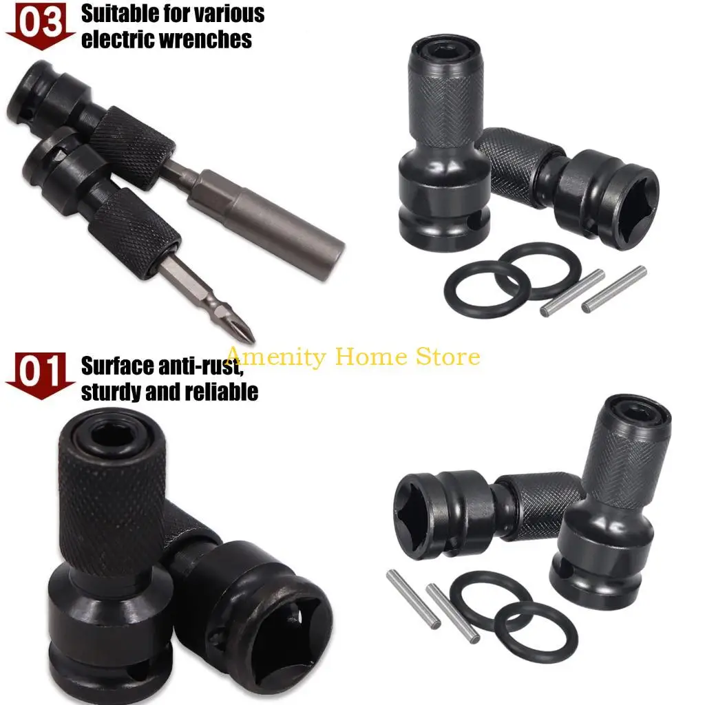 F26C Electric Wrench Adapters 1/2Inch Square to 1/4Inch Hexagonal Shank Socket Converters For Impact Wrench And Power Drill
F26C Electric Wrench Adapters 1/2Inch Square to 1/4Inch Hexagonal Shank Socket Converters For Impact Wrench And Power Drill