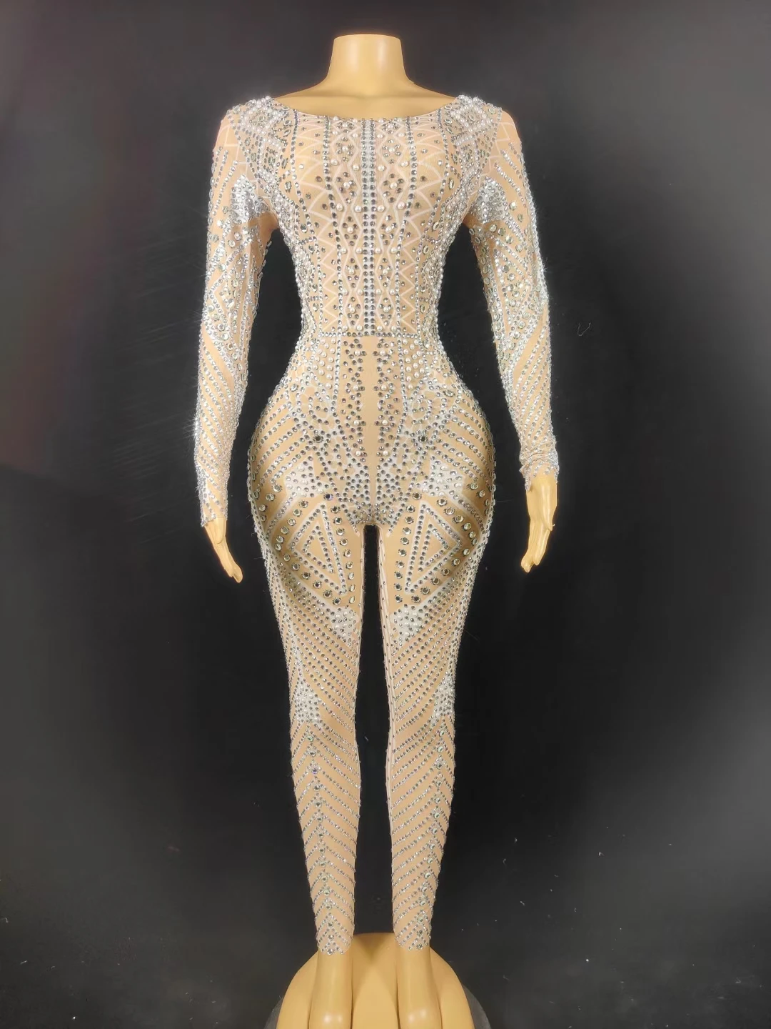 Sequin Rhinestone Pearls Pole Dance Leotard Party Club Transparent Bodysuit Plus Size Women One Piece Bodycon Jumpsuits Jihe
Sequin Rhinestone Pearls Pole Dance Leotard Party Club Transparent Bodysuit Plus Size Women One Piece Bodycon Jumpsuits Jihe