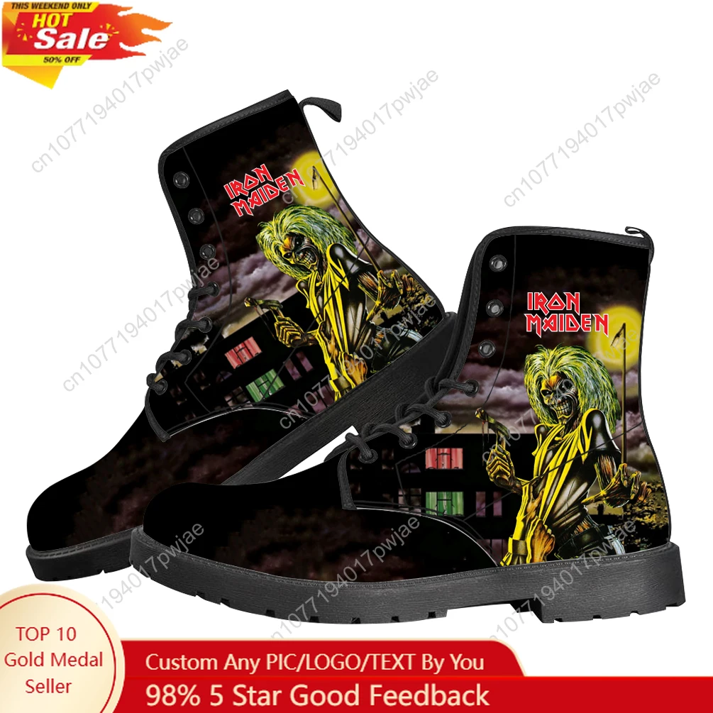 I-Iron M-Maidens Rock Band Casual Boots Mens Womens Customize Made Boots High-quality lightweight Boots
I-Iron M-Maidens Rock Band Casual Boots Mens Womens Customize Made Boots High-quality lightweight Boots