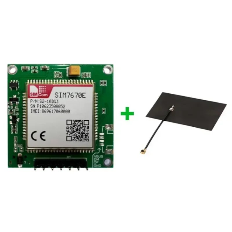 SIMCOM SIM7670E-MNGV 4G LTE Cat1 модуль, Qualcomm SIM7670E коммутационный комплект, основная плата B1/B3/B5/B7/B8/B20, поддержка GPS
SIMCOM SIM7670E-MNGV 4G LTE Cat1 модуль, Qualcomm SIM7670E коммутационный комплект, основная плата B1/B3/B5/B7/B8/B20, поддержка GPS