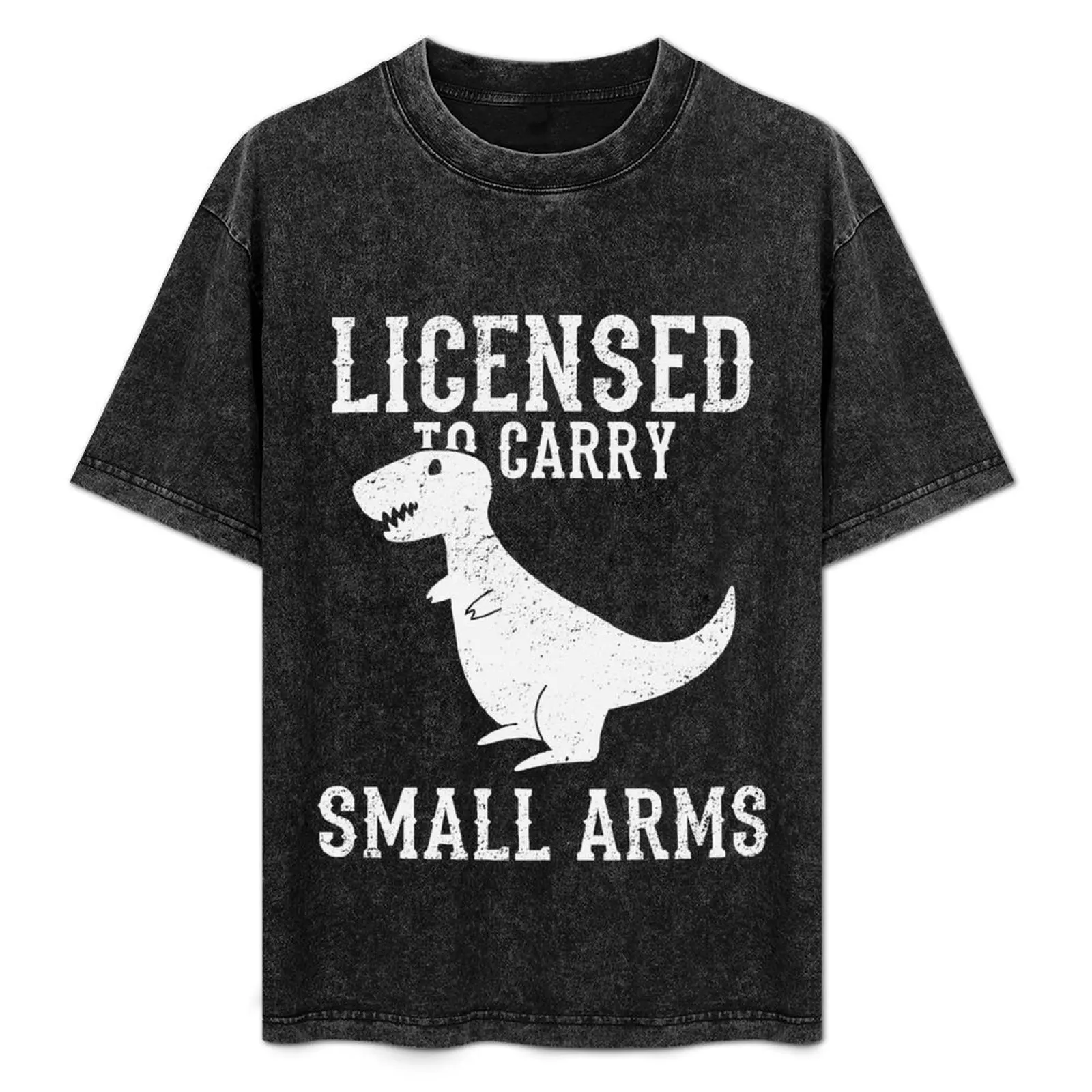 Licensed To Carry Small Arms T-Rex T-Shirt Simple Line Art Print Tee
Licensed To Carry Small Arms T-Rex T-Shirt Simple Line Art Print Tee