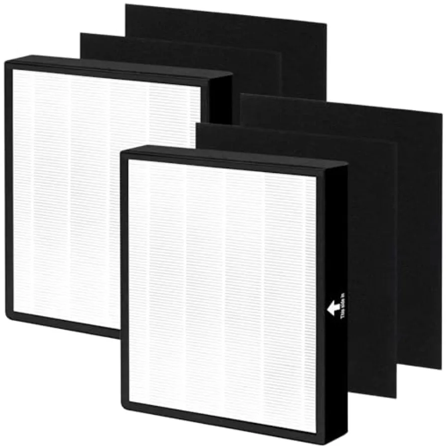 FLT5900 Replacement Filter - J - Compatible with AC5900WCA and AC5900WDLX Air Purifiers - 2 x H13 Grade Filter and 4 x Carbon P
FLT5900 Replacement Filter - J - Compatible with AC5900WCA and AC5900WDLX Air Purifiers - 2 x H13 Grade Filter and 4 x Carbon P