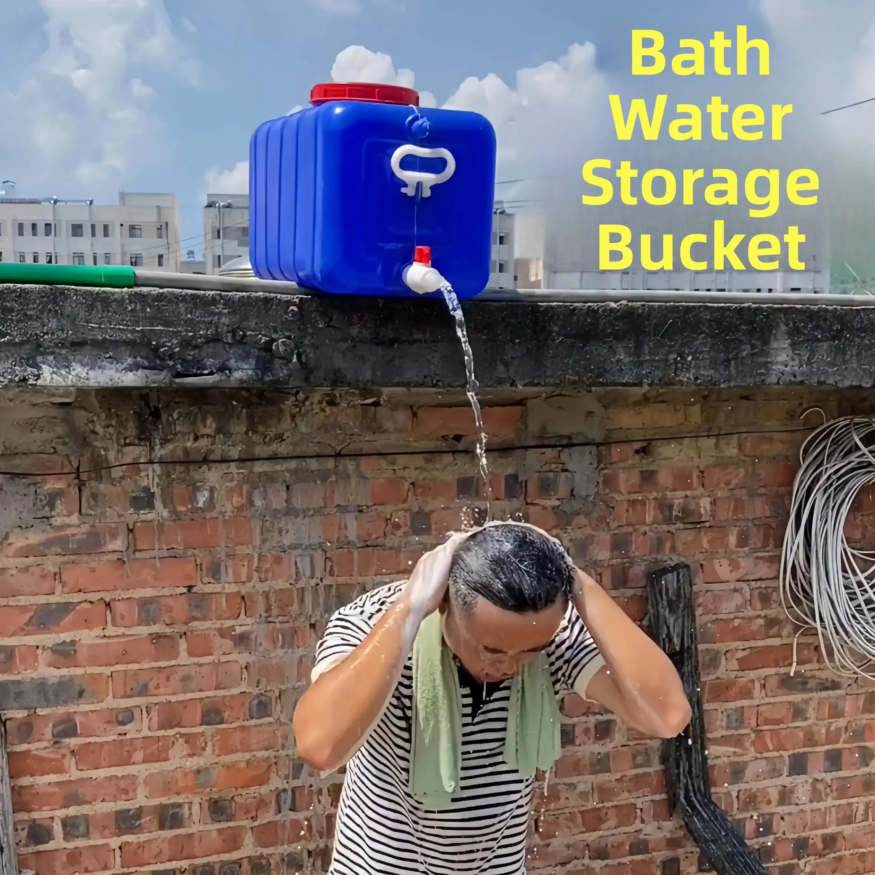Large Capacity Solar Energy Water Storage Barrel Outdoor Rural Household Bathing Sun Drying Box Water Bucket Home Use Tool
Large Capacity Solar Energy Water Storage Barrel Outdoor Rural Household Bathing Sun Drying Box Water Bucket Home Use Tool