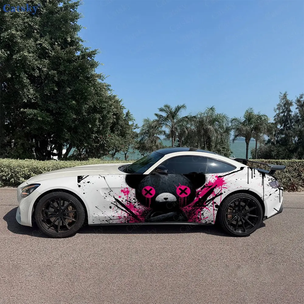 2pcs.Dark Punk Panda Pink Ink Graffiti Car Decal Car Side Decals | Self-Adhesive PVC Waterproof & Scratch-Resistant Stickers
2pcs.Dark Punk Panda Pink Ink Graffiti Car Decal Car Side Decals | Self-Adhesive PVC Waterproof & Scratch-Resistant Stickers
