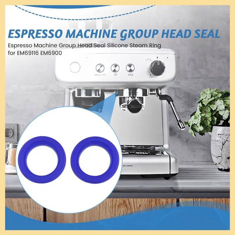 Уплотнение головки группы GOOD-Espresso, силиконовое паровое кольцо для Sunbeam EM69116 EM6900
Уплотнение головки группы GOOD-Espresso, силиконовое паровое кольцо для Sunbeam EM69116 EM6900