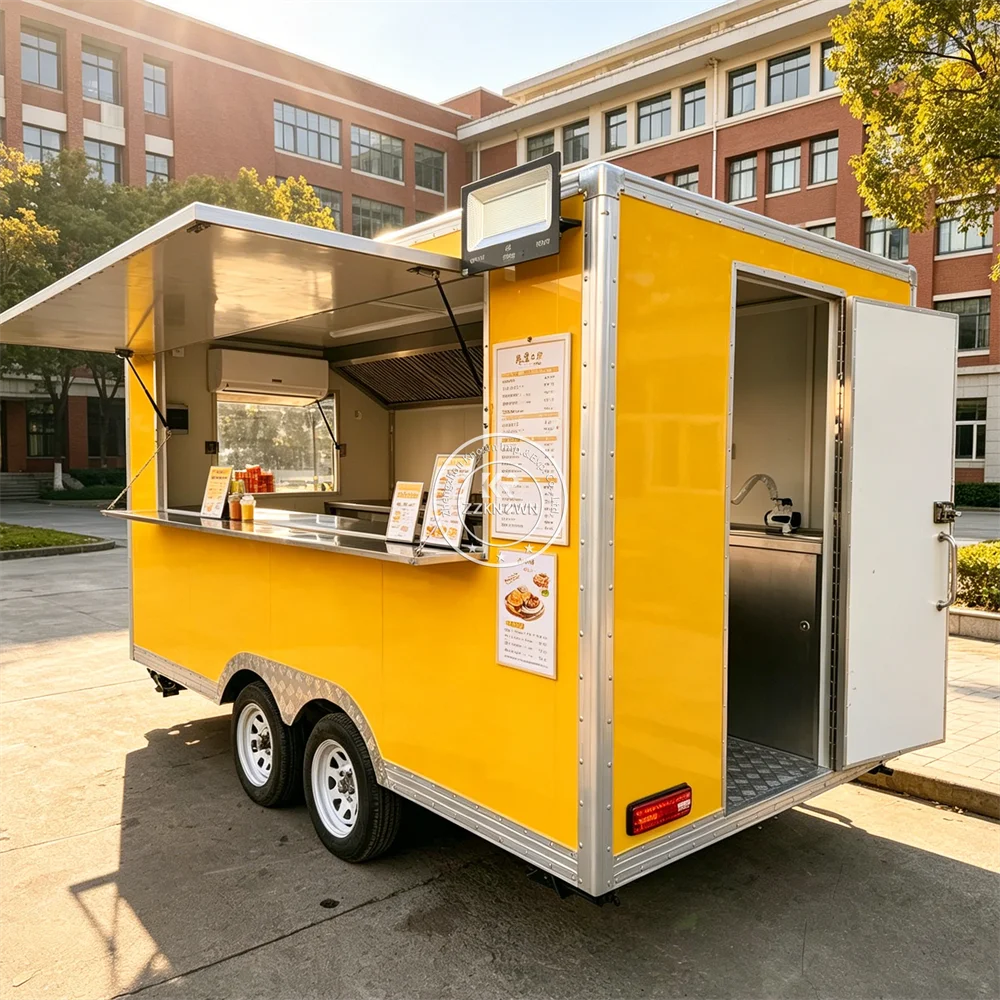 Customized Mobile Pizza Truck Hot Dog Snack Trailer Food Trailer Customized Catering Food Truck with Cooking Equipment
Customized Mobile Pizza Truck Hot Dog Snack Trailer Food Trailer Customized Catering Food Truck with Cooking Equipment