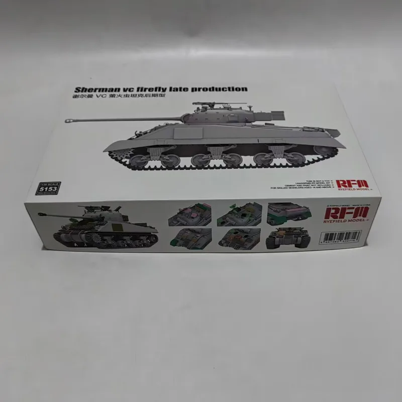 RYE FIELD MODEL RFM-5153 1/35 Sherman vc Firefly Late Production.Assembly Model Kit
RYE FIELD MODEL RFM-5153 1/35 Sherman vc Firefly Late Production.Assembly Model Kit
