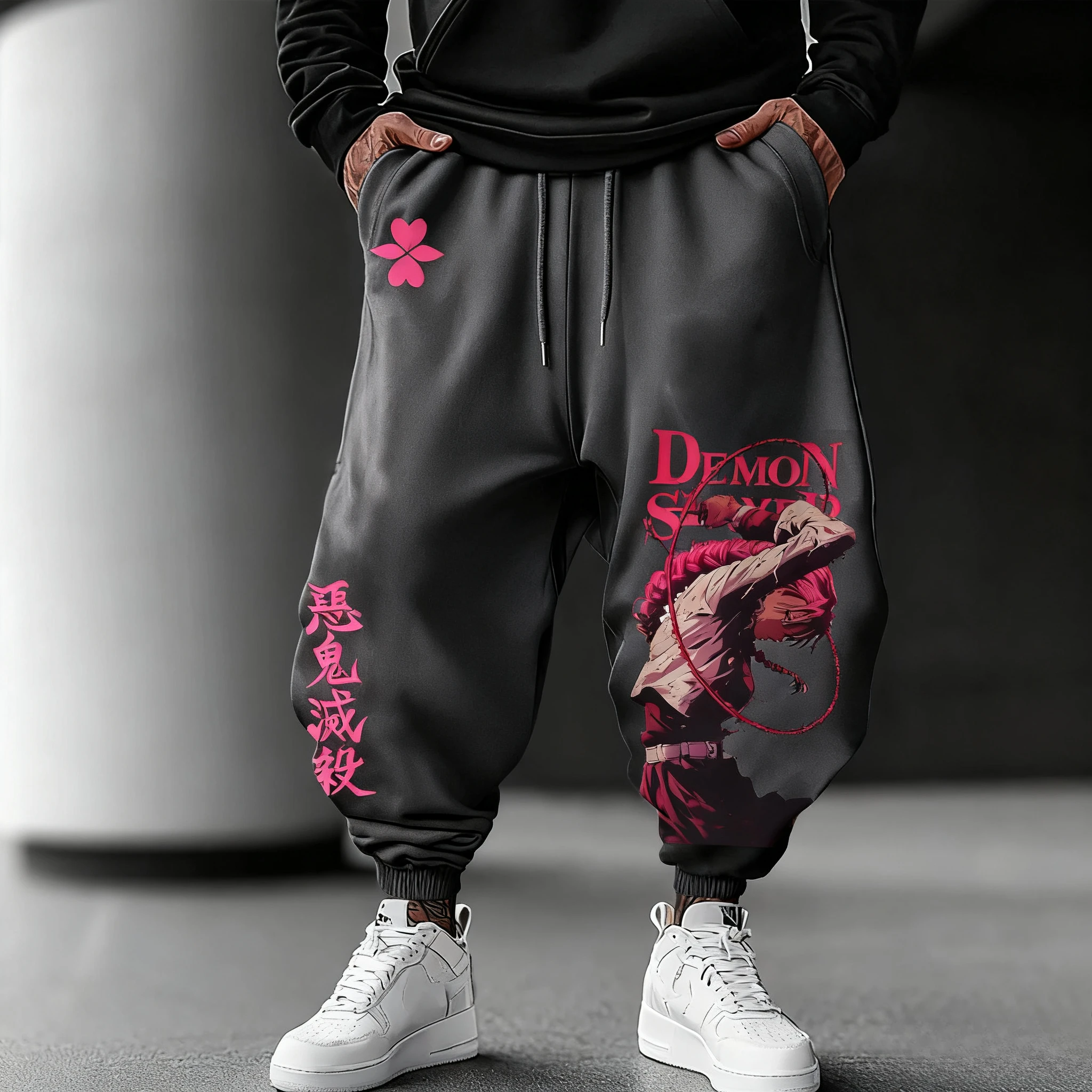 Demon Slayer Anime Kanroji Mitsuri Printed Sweetpants 2025 Men's Autumn/Winter New Harajuku Large Versatile Casual Loose Pants
Demon Slayer Anime Kanroji Mitsuri Printed Sweetpants 2025 Men's Autumn/Winter New Harajuku Large Versatile Casual Loose Pants
