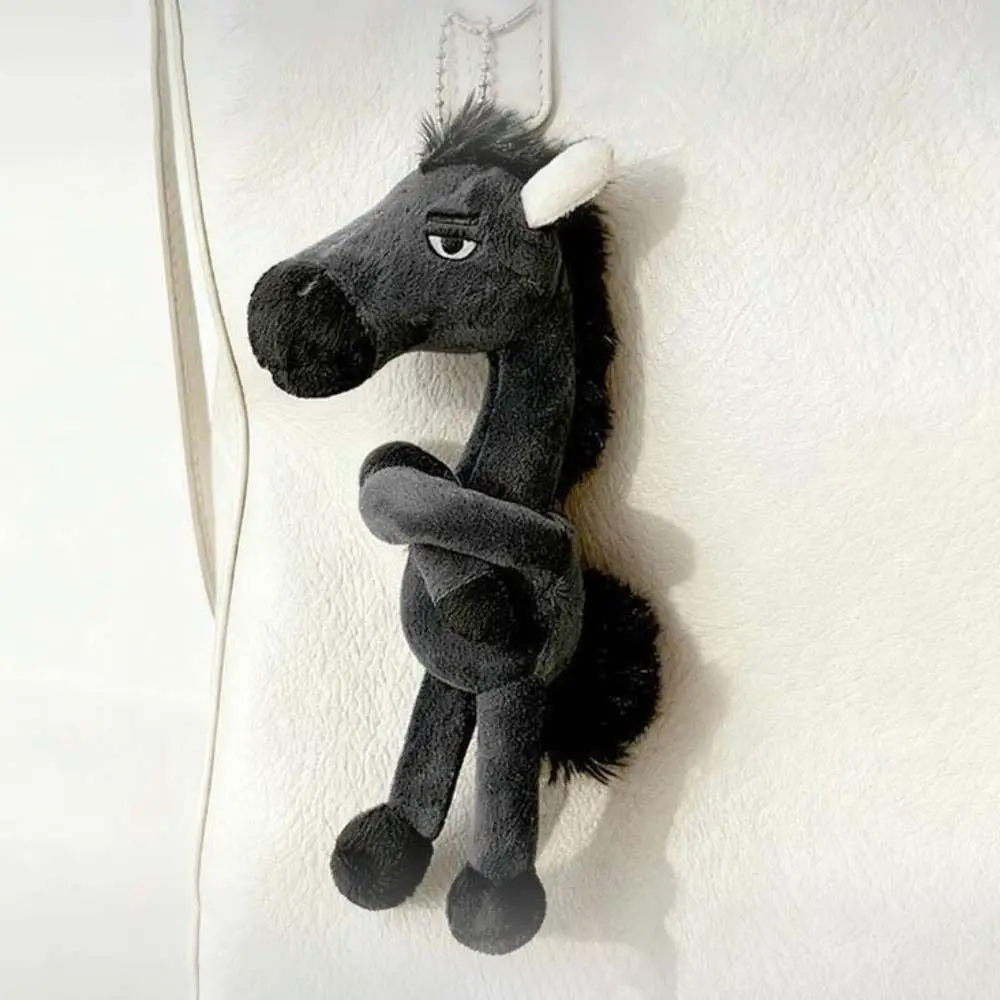Cartoon Simulation Horse Stuffed Toy Keychain Fantasy Style Stuffed Pony Plush Doll Black Red Keyring Horse Plush Toy
Cartoon Simulation Horse Stuffed Toy Keychain Fantasy Style Stuffed Pony Plush Doll Black Red Keyring Horse Plush Toy