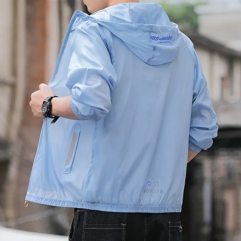 Summer BreathableLightweight Men's Sun Protection Jacket New Style Ultra Thin Skin Care Clothes Quick Drying Anti Uv Skinsuit
Summer BreathableLightweight Men's Sun Protection Jacket New Style Ultra Thin Skin Care Clothes Quick Drying Anti Uv Skinsuit
