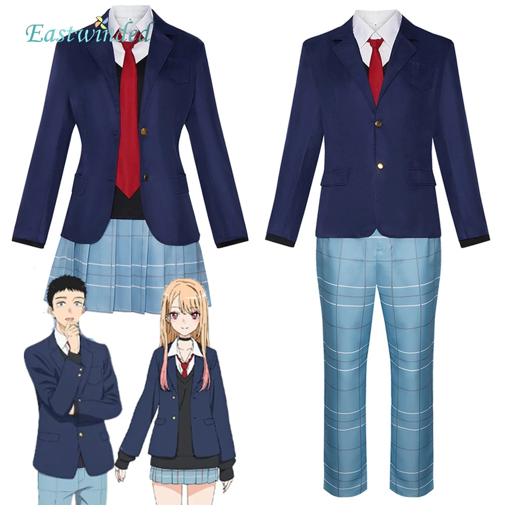 Kitagawa Marin Wakana Gojo Cosplay Uniform Costume Anime Dress Up Roleplay Darling Outfit Halloween Carnival Party Disguise Suit
Kitagawa Marin Wakana Gojo Cosplay Uniform Costume Anime Dress Up Roleplay Darling Outfit Halloween Carnival Party Disguise Suit