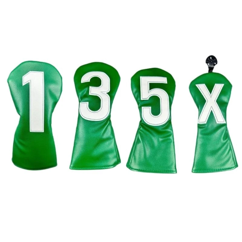 4Pcs Golfs Club Cover PU Golfs Iron Headcover Golfs Club Head Cover Gifts for Men Women Golfs Driver Golfs Putter Cover
4Pcs Golfs Club Cover PU Golfs Iron Headcover Golfs Club Head Cover Gifts for Men Women Golfs Driver Golfs Putter Cover