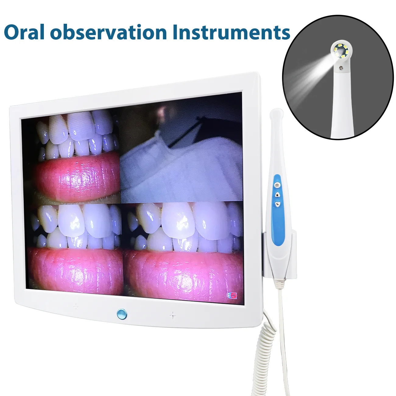 Oral Observation Instruments With Wireless WIFI 17 Inch Screen High Definition Pixels Dental Medical Equipment
Oral Observation Instruments With Wireless WIFI 17 Inch Screen High Definition Pixels Dental Medical Equipment