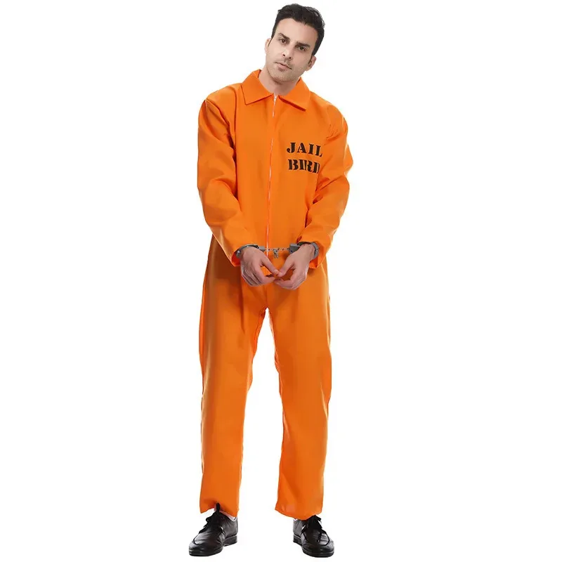 Men Adult Halloween Cosplay Orange Prison Costume Cosplay Costume 2024 New European and American Male Prisoner Costume Halloween
Men Adult Halloween Cosplay Orange Prison Costume Cosplay Costume 2024 New European and American Male Prisoner Costume Halloween