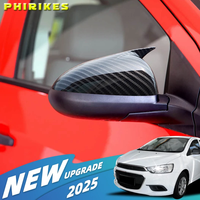 For Chevrolet Aveo Sonic 2011-2014 Car Sticker Rearview Side Mirror Cover Wing Cap Exterior Door Rear View Case Trim Carbon ABS
For Chevrolet Aveo Sonic 2011-2014 Car Sticker Rearview Side Mirror Cover Wing Cap Exterior Door Rear View Case Trim Carbon ABS